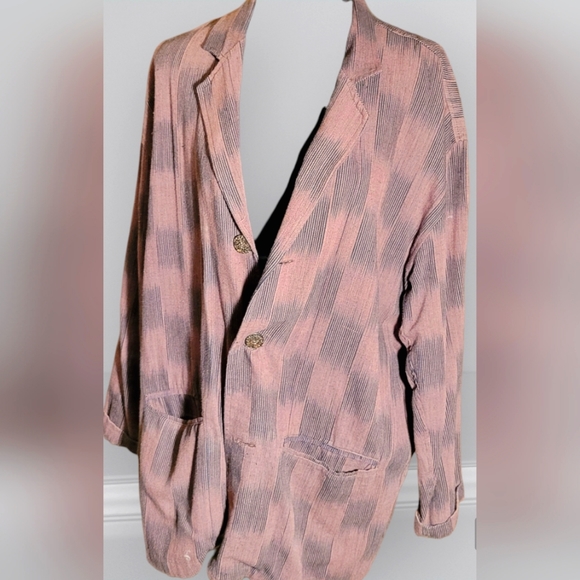 Chico's Jackets & Blazers - Vintage Chico's Handmade 100% Cotton Jacket (Chico's Size 3)